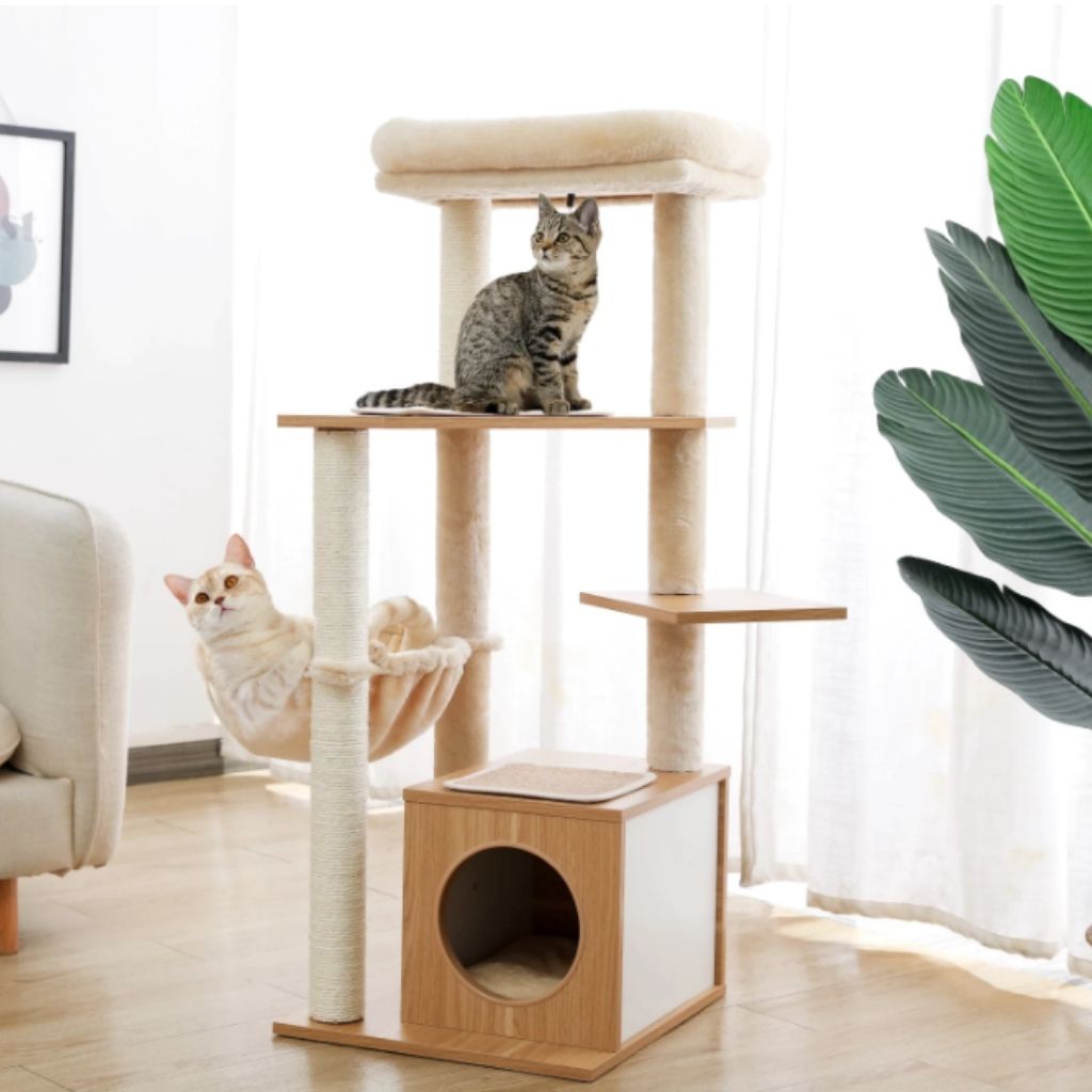 Arbre à chat trois étages