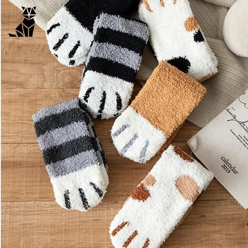 Chaussettes Chats Adorables Pour Des Petits Pieds Bien Au Chaud