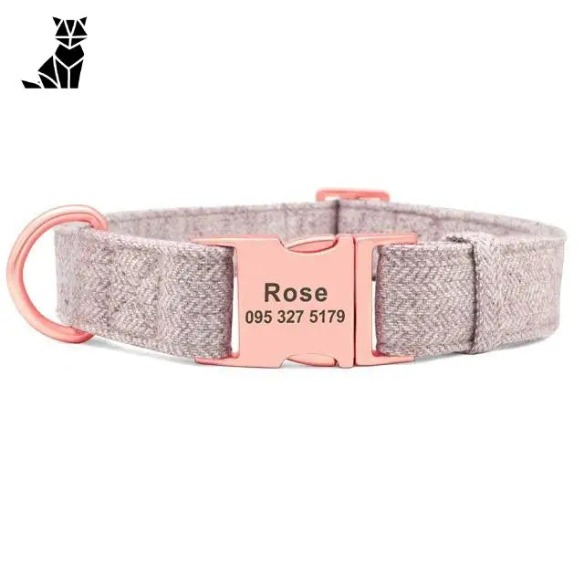 Collier Chien Personnalisable Avec Ou Sans Laisse