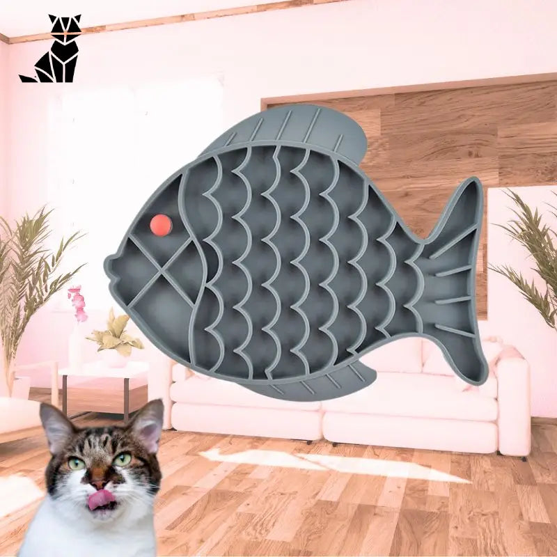 Gamelle anti glouton chat | FishFood™