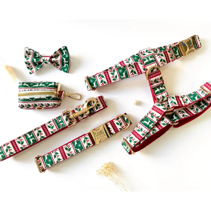 Kit Complet Chien Personnalisé Coton Édition Spécial Noël