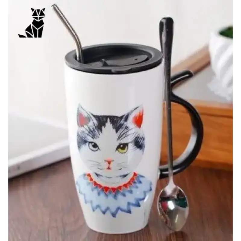 Mug Chat Thermos: Douceur Et Chaleur Au Quotidien - Chat Princesse