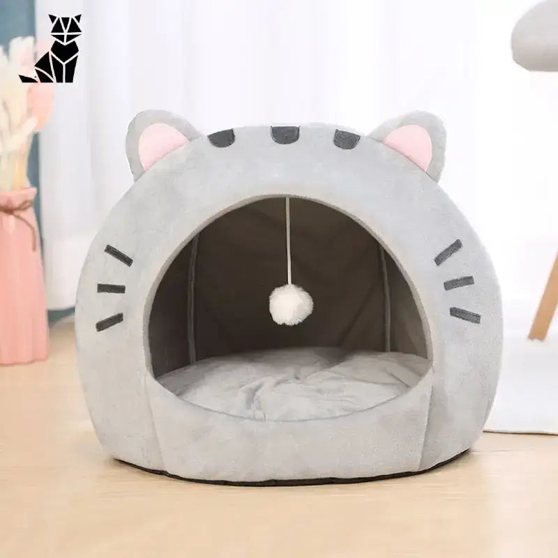 Panier à Tête de Chat Tête: le Lit Idéal pour votre Chat