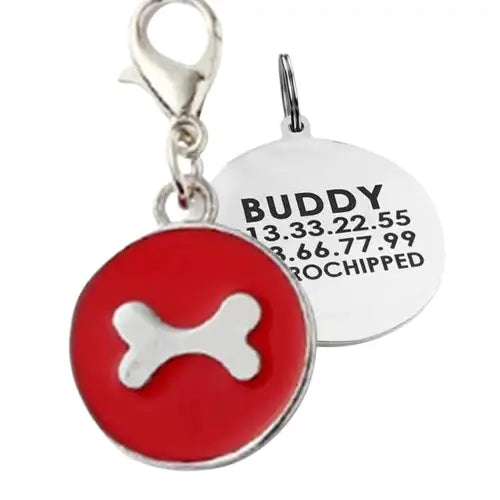 Médaille Personnalisable Pour Collier Chat Et Chien Transparent Background