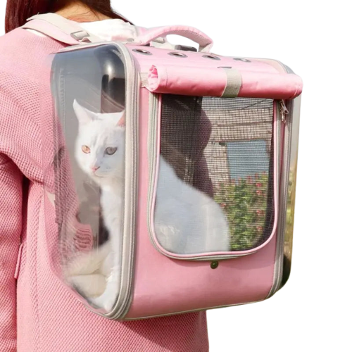 Sac à Dos Respirant Pour Chat / Chiot Transparent Background