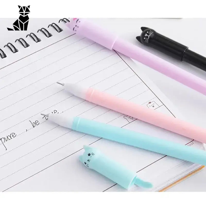 Stylo Petite Tête Chat Mignon Pour égayer Votre Bureau